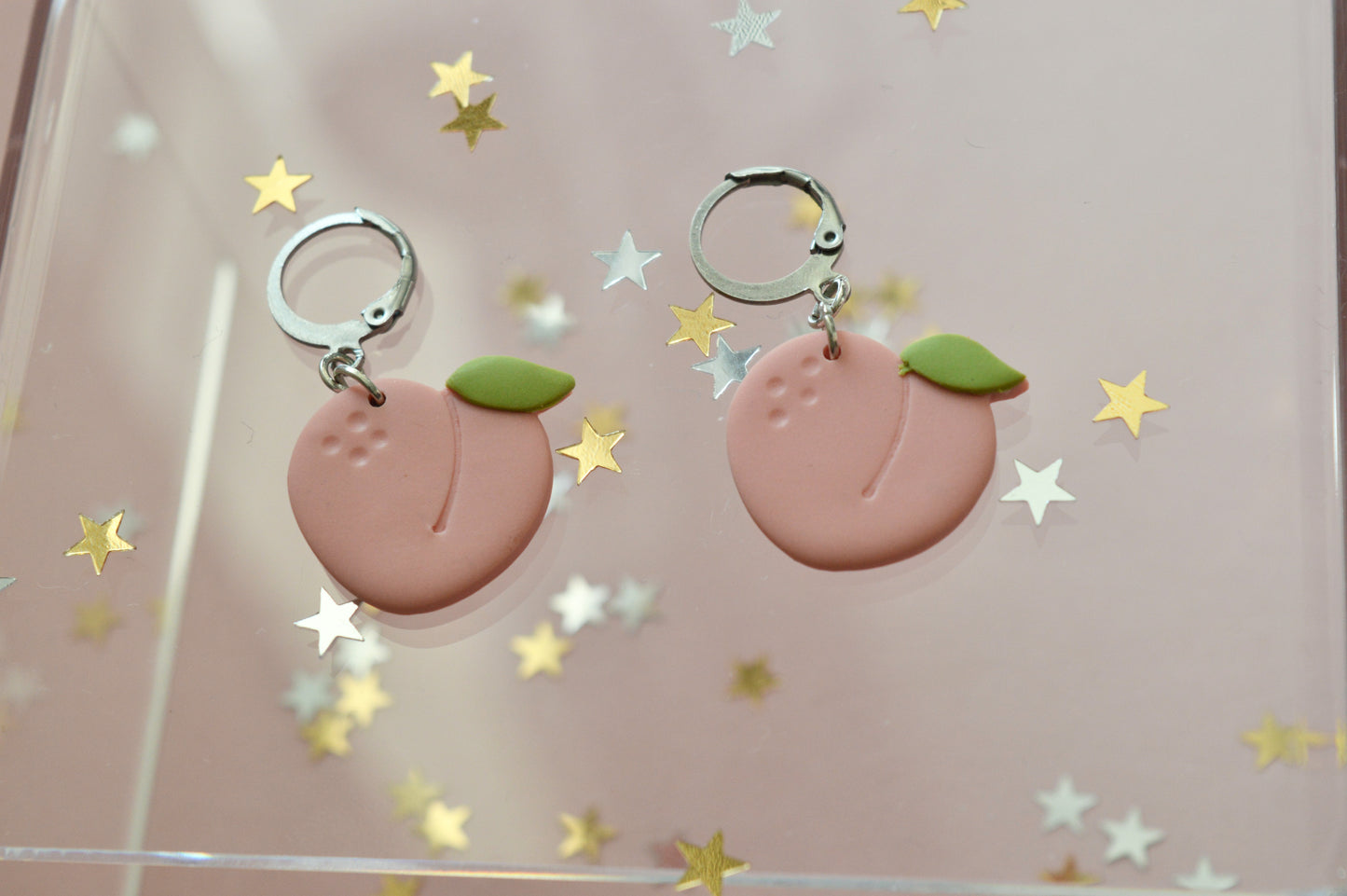 Peachy Peach Earrings