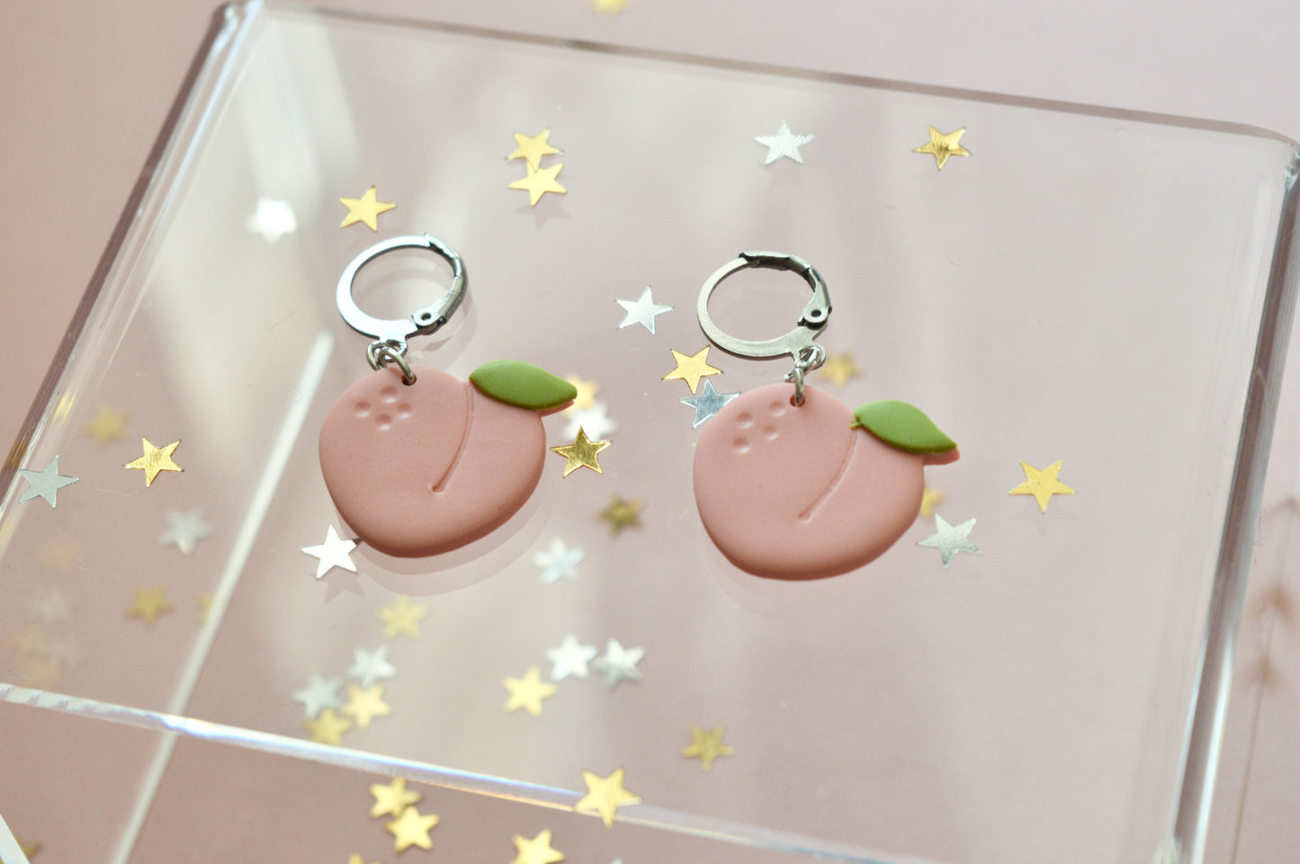 Peachy Peach Earrings