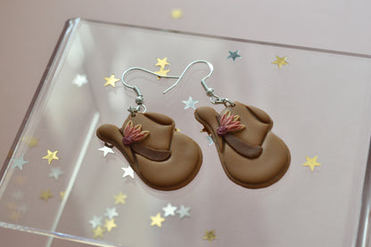 Cowboy Hat earrings